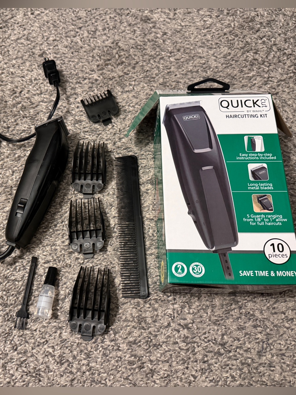Wahl Haircutting Kit with 5 Guards